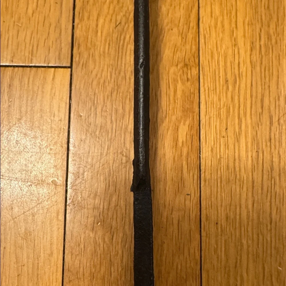 Vintage Cast Iron Skimmer Ladle Slotted Spoon Rustic Farmhouse Cottagecore